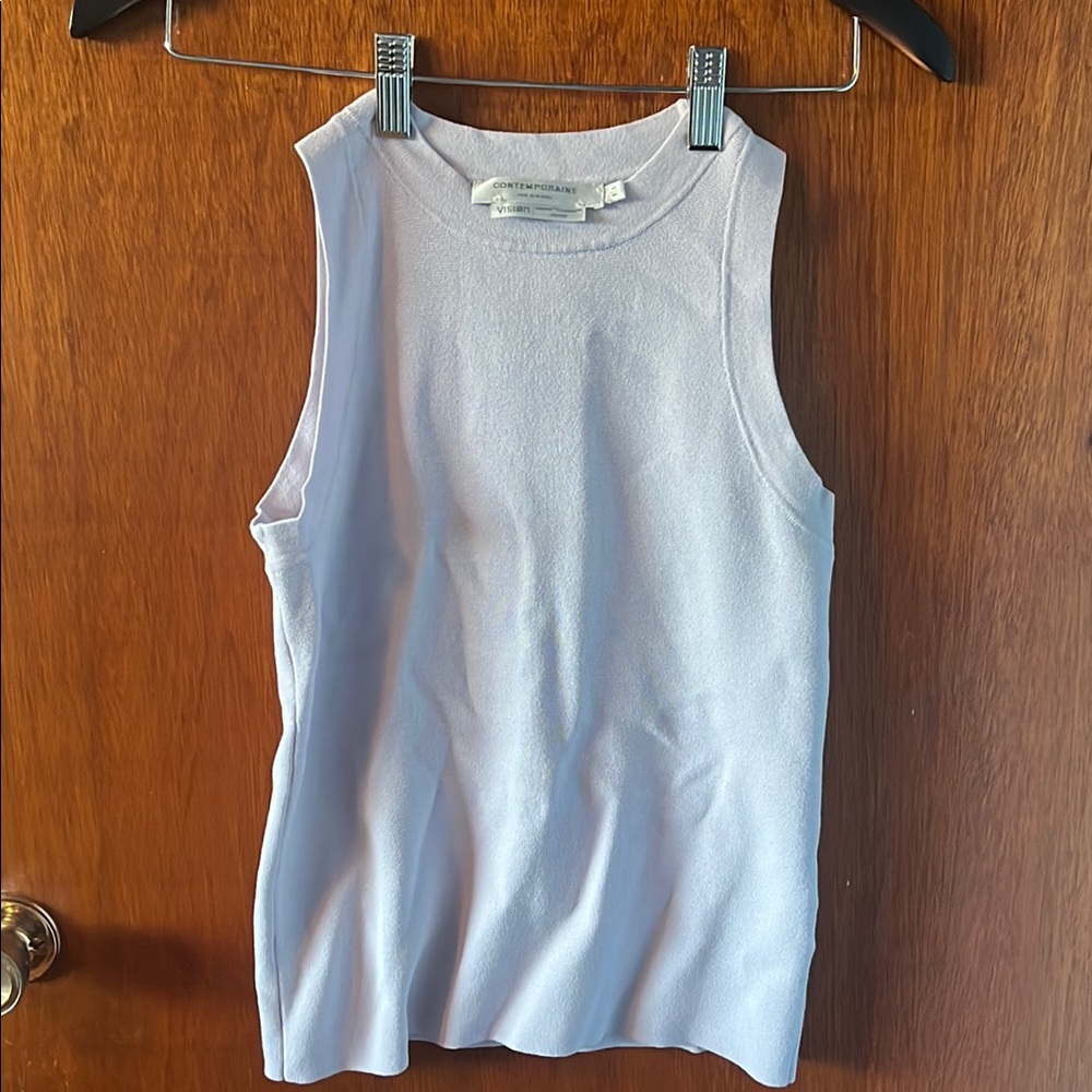 Women's Sleeveless lavender Top